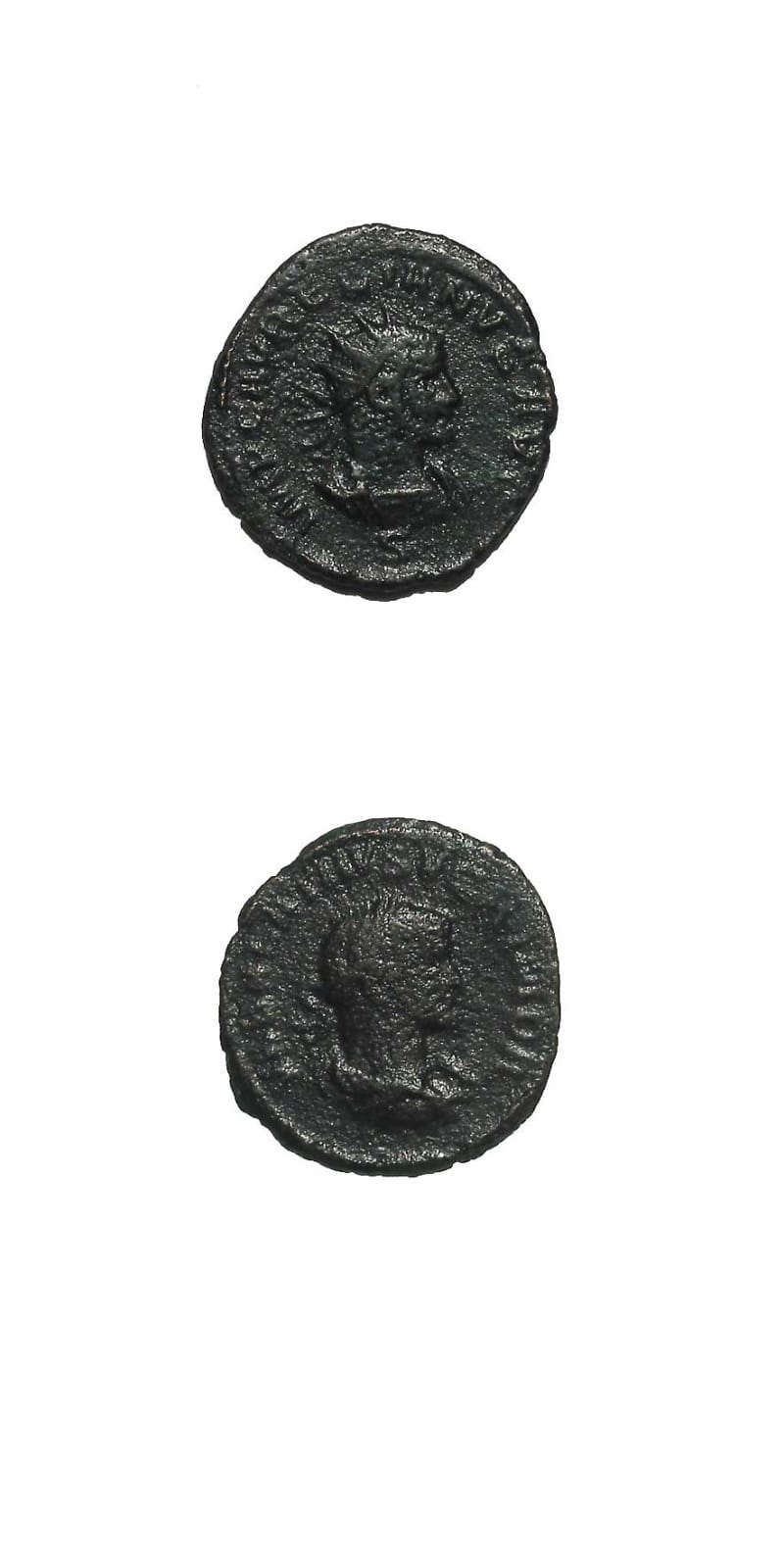 Bronze Antoninianus of Vabalathus, the Roman Duke of Palmyra, 266 CE - 271 CE