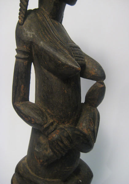 Senufo Wooden Fertility Sculpture, 20th Century CE