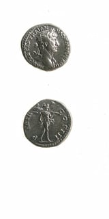 Silver Denarius of Emperor Hadrian, 117 CE - 138 CE