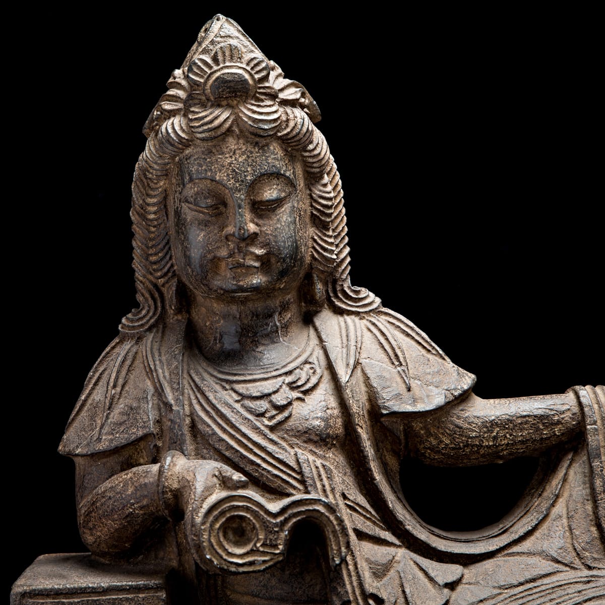 Stone Reclining Guanyin, 1800 CE - 1900 CE