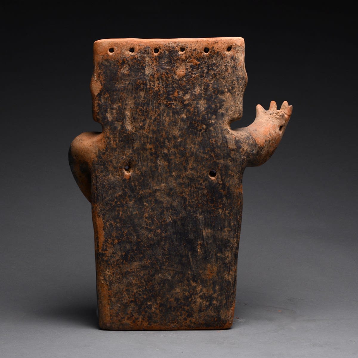 Quimbaya Sculpture of a Seated Man, 500 CE - 1000 CE