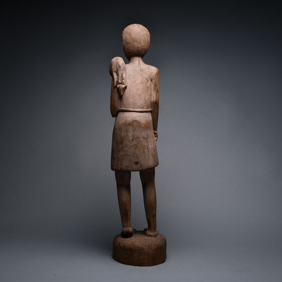Bambara Wooden Sculpture of Christ, 20th Century CE