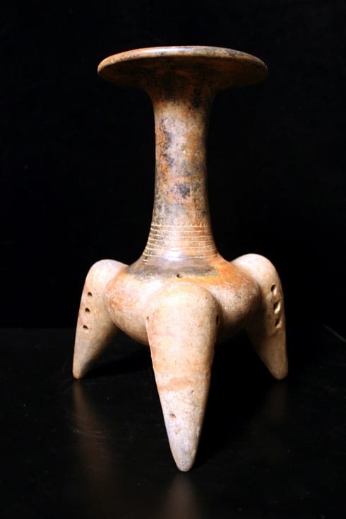Pre-Columbian Tripod Vessel, 800 CE - 1500 CE