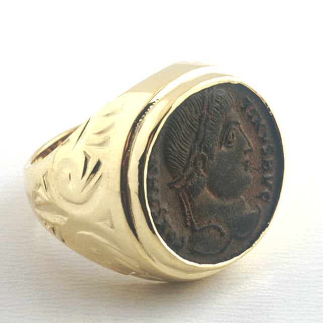 Bronze Coin Of Emperor Constantine I The Great, 307 CE - 337 CE