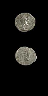 Silver Denarius of Commodus Struck While Caesar, 166 CE - 177 CE