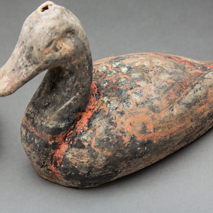 Pair of Han Dynasty Terracotta, 206 BCE - 220 CE