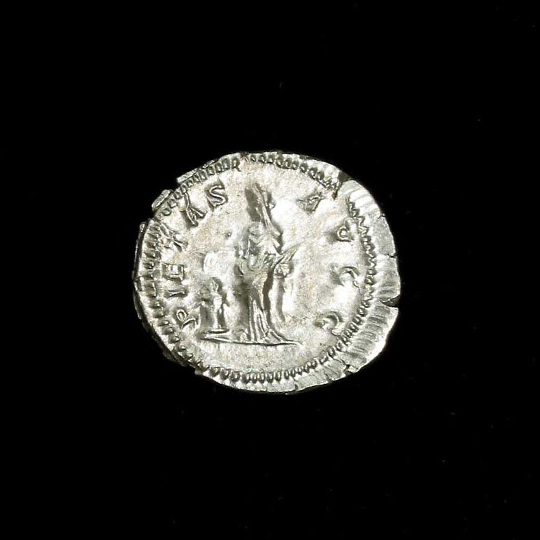 Silver Denarius of Empress Julia Domna, 196 CE - 211 CE