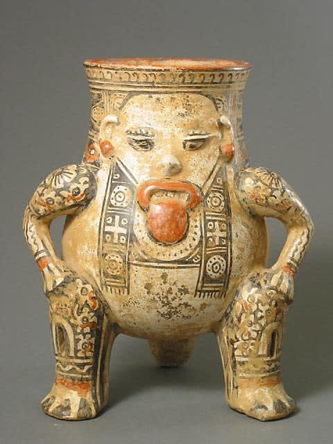 Guanacaste-Nicoya Tlaloc Effigy Vessel, 1200 CE - 1550 CE