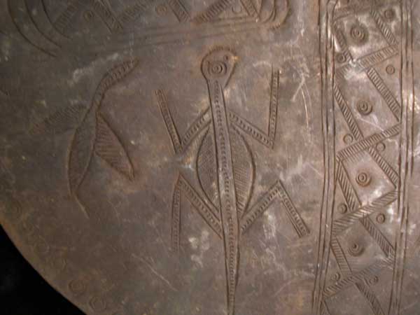 Yoruba Brass Fan of an Osun Priestess, 20th Century CE