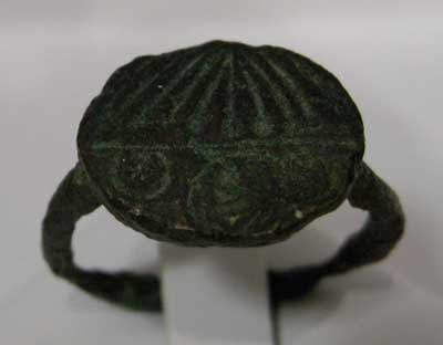 Late Roman Bronze Ring, 300 CE - 600 CE
