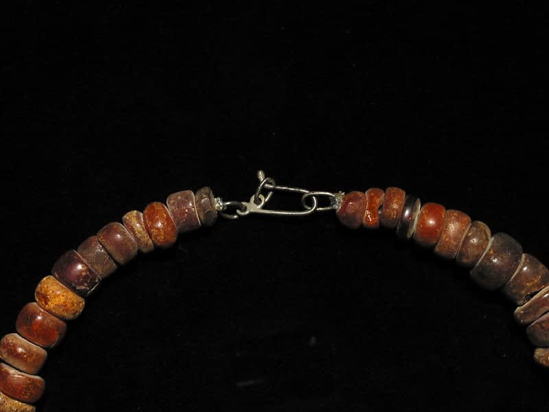 Amber Bead Necklace, 1900 BCE - 300 CE