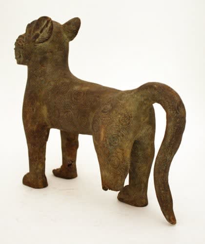 Benin Bronze Leopard, 16th Century CE - 18th Century CE
