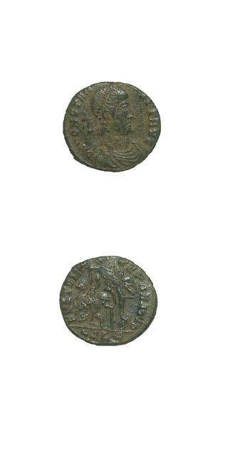 Bronze Centenionalis of Emperor Constantius II, 348 CE - 361 CE