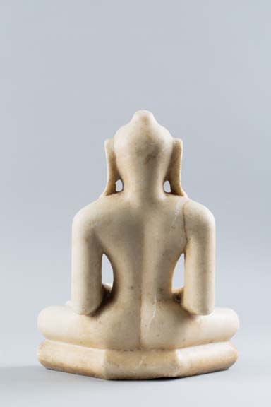 Mandalay seated meditating stone Buddha