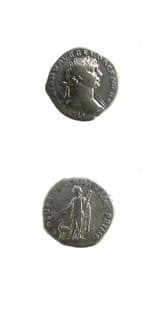 Silver Denarius of Emperor Trajan, 103 CE - 111 CE