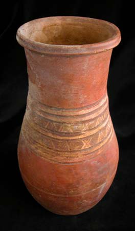 Djenne Terracotta Vase, 12th Century CE - 14th Century CE