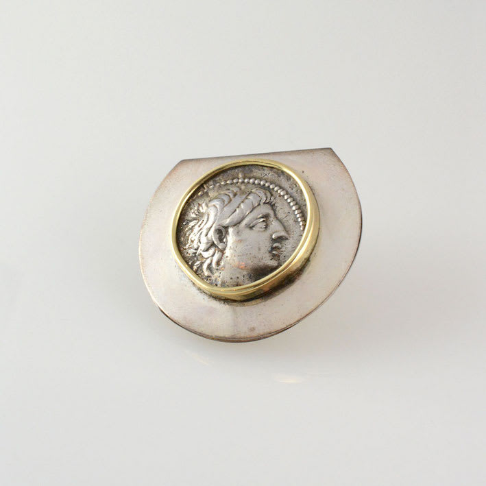 Silver Coin Of Seleucid King Antiochus VII Sidetes, 138 BCE - 129 CE