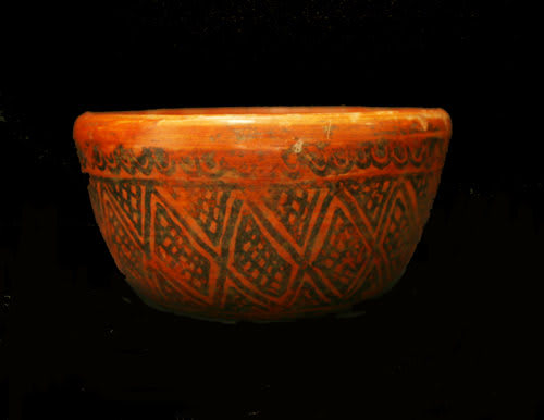 Mayan Terracotta Bowl, 500 CE - 900 CE
