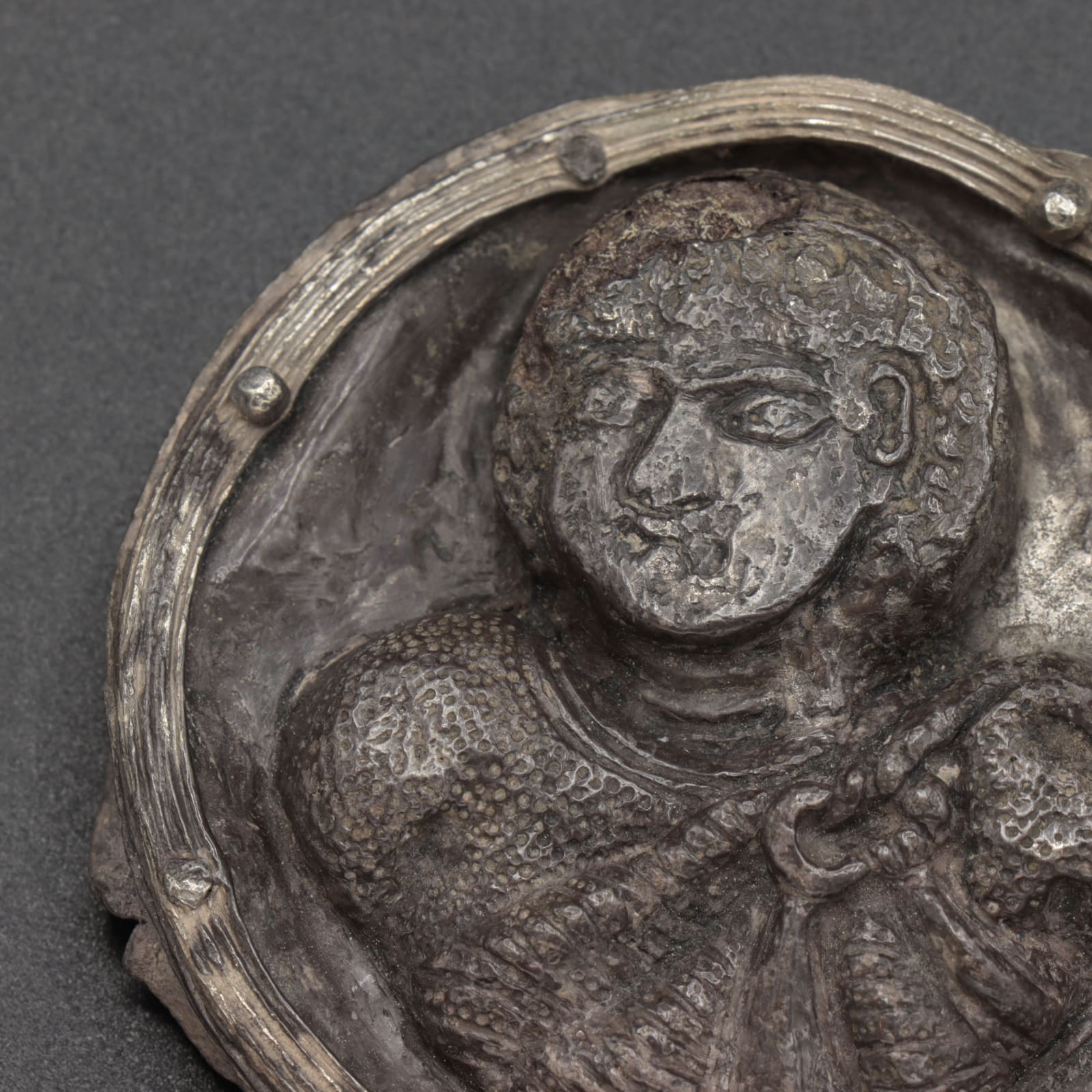Silver Medallion with Artemis, c. 200 BCE to 100 CE