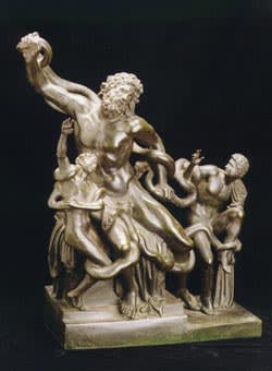 Bronze Sculpture of the Laocoon Group, 18th Century CE