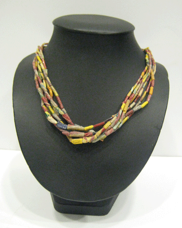 Mixed Glass Bead Necklace