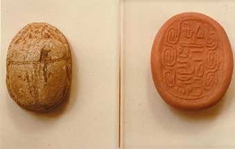 New Kingdom Steatite Scarab, 1650 BCE - 1085 BCE