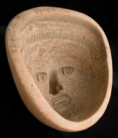 Veracruz Terracotta Sculpture Mold, 200 CE - 600 CE