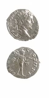 Silver Denarius of Emperor Septimius Severus, 193 CE - 198 CE