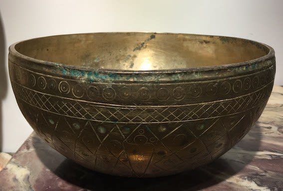 Incised Ghaznavid bowl, 977 CE - 1187 CE