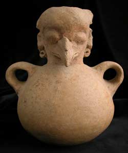 Mayan Avian Effigy Vessel, 500 CE - 900 CE