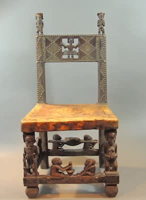 Chokwe Throne/Chair, 20th Century CE