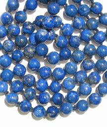 Lapis Lazuli Bead Necklace