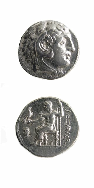 Macedonian Silver Tetradrachm of Alexander the Great, 315 BCE - 310 CE