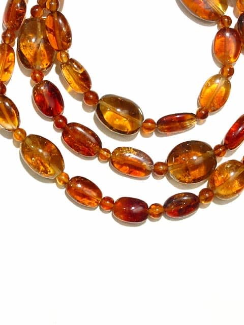 Citrine Bead Necklace