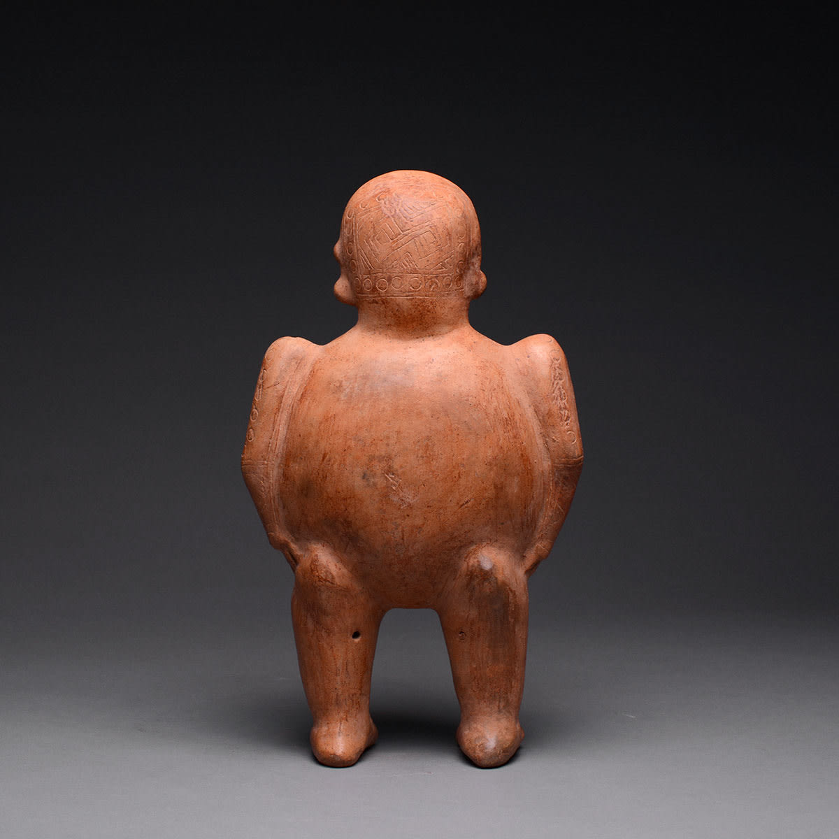 Standing Effigy Vessel, 300 BCE - 300 CE