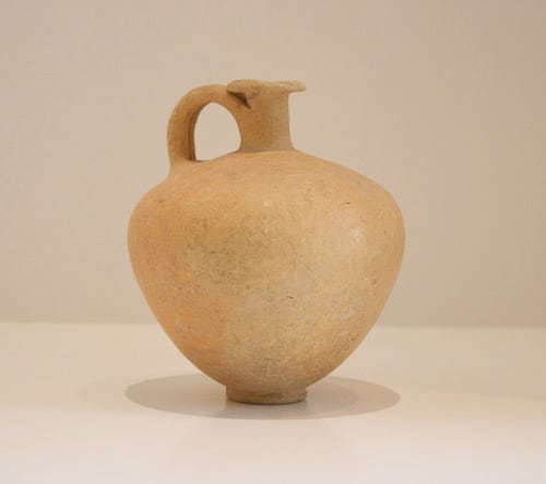 Middle Bronze Age Terracotta Jug, 1900 BCE - 1600 BCE