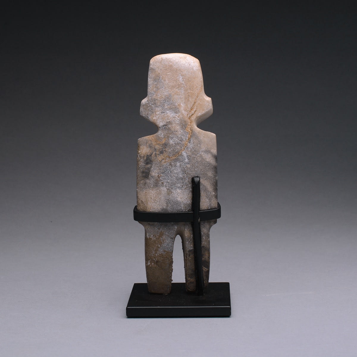 Mezcala Stone Standing Figure, 300 BCE - 300 CE