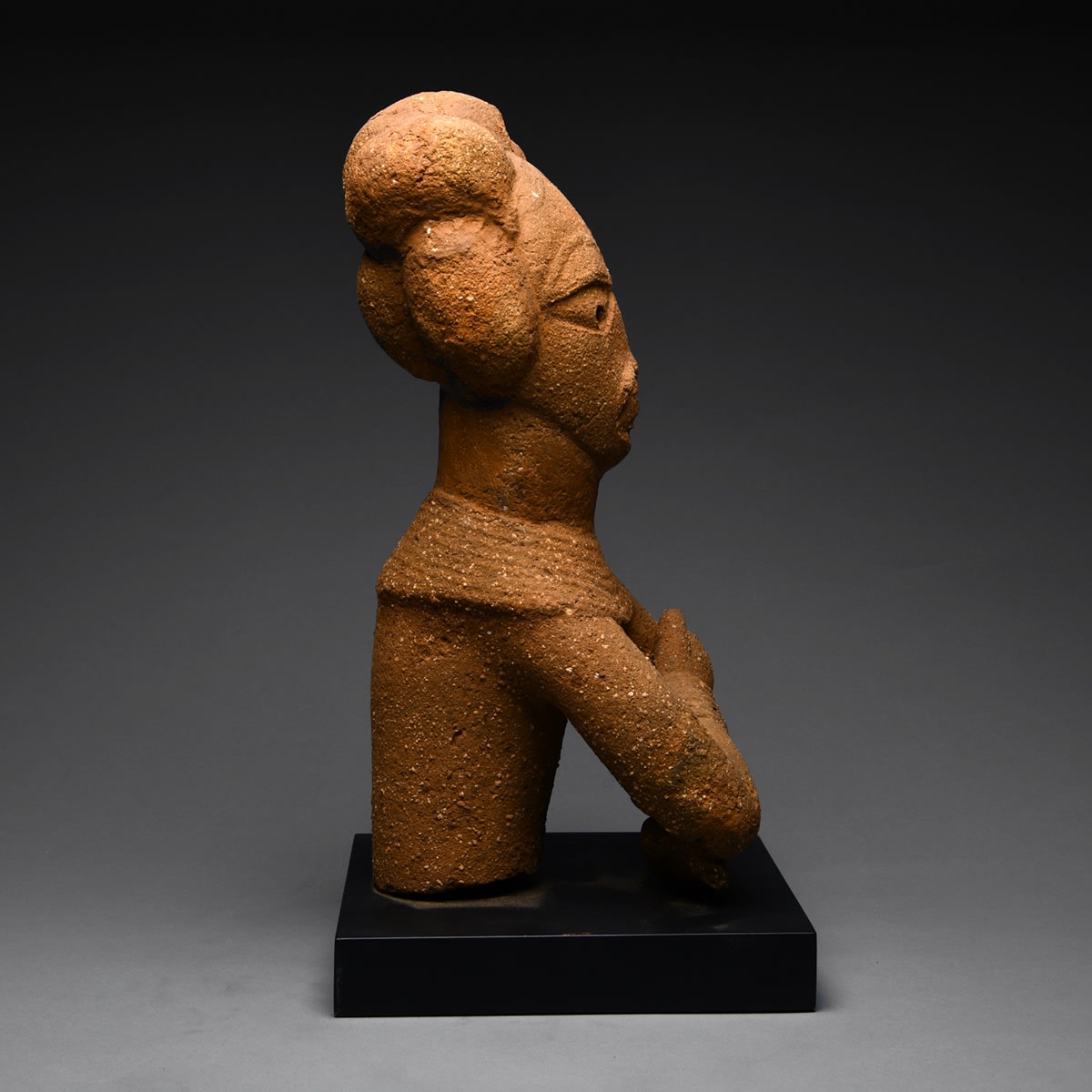 Nok Terracotta Torso of a Man with Crossed Arms, 2 Century BCE - 5th Century CE