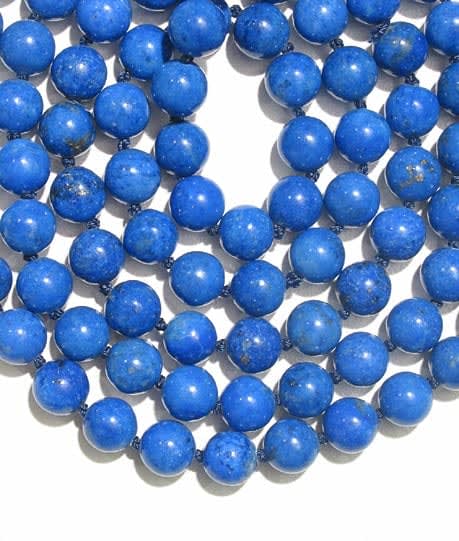 Lapis Lazuli Bead Necklace