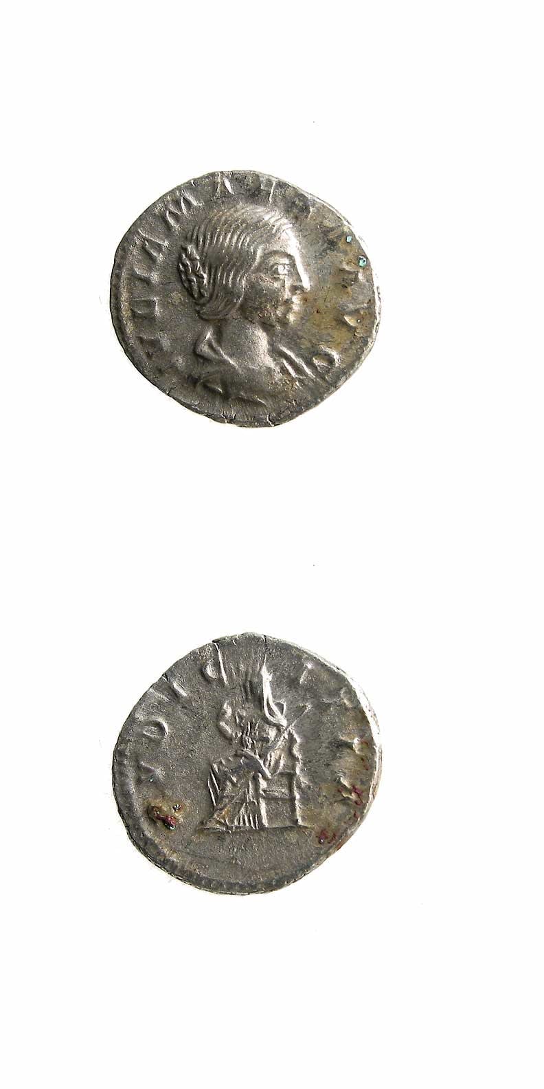 Silver Denarius of Julia Maesa, 218 CE - 225 CE
