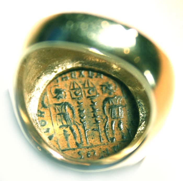 Bronze Coin of Emperor Constantine the Great, 306 BCE - 337 CE