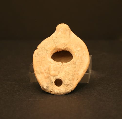 Byzantine Terracotta Oil Lamp, 400 CE - 600 CE