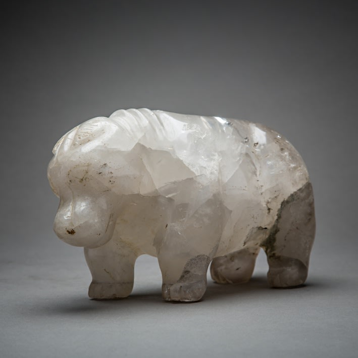 Rock Crystal Rhino, 1526 CE - 1857 CE