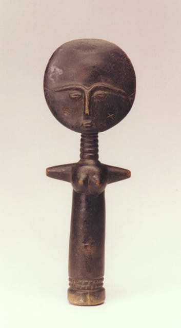 Ashanti Akua'ba Doll, 20th Century CE
