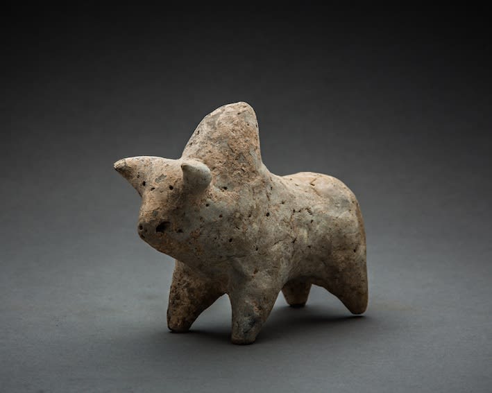 Syrio-Hittite Terracotta Sculpture of a Zebu Bull, 2500 BCE - 1500 BCE