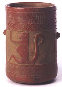 Guanacaste-Nicoya Vessel with Carved Deocorations, 1200 CE - 1550 CE