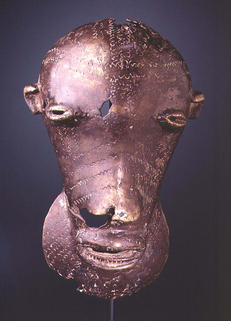 Brong Brass Mask, 18th Century CE - 19th Century CE