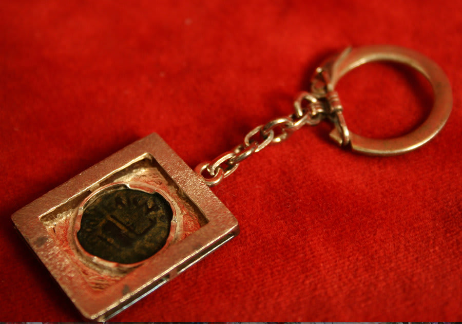 Bronze Coin Of Roman Procurator Of Judaea Pontius, 26 CE - 36 CE