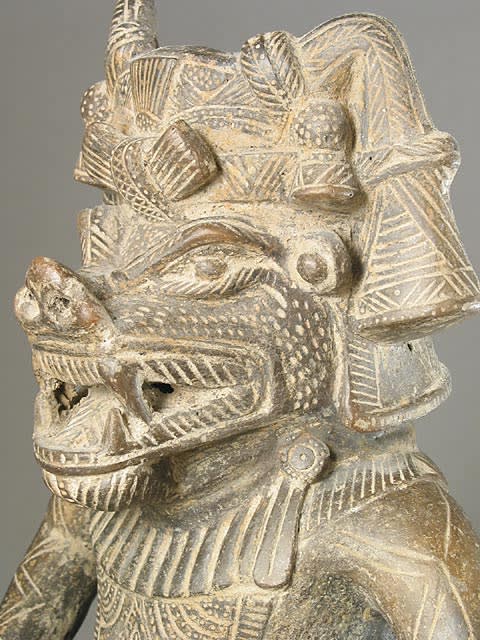 Tairona Vessel in the Form of a Masked Man, 800 CE - 1200 CE
