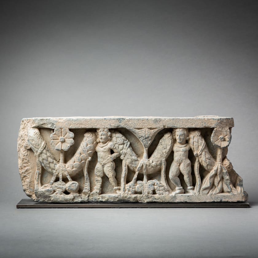 Frieze with Putti and Garlands, 2nd Century CE - 3rd Century CE